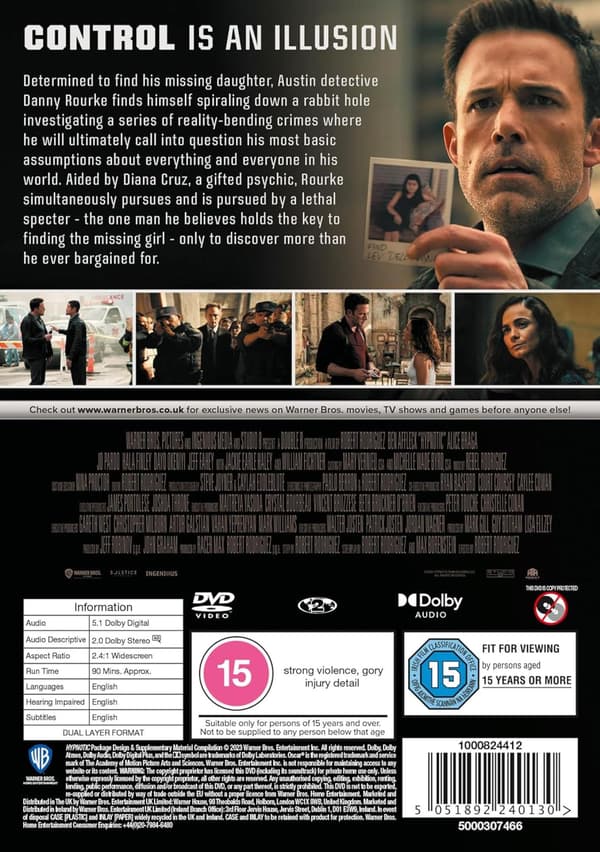 Hypnotic (2023) (DVD)