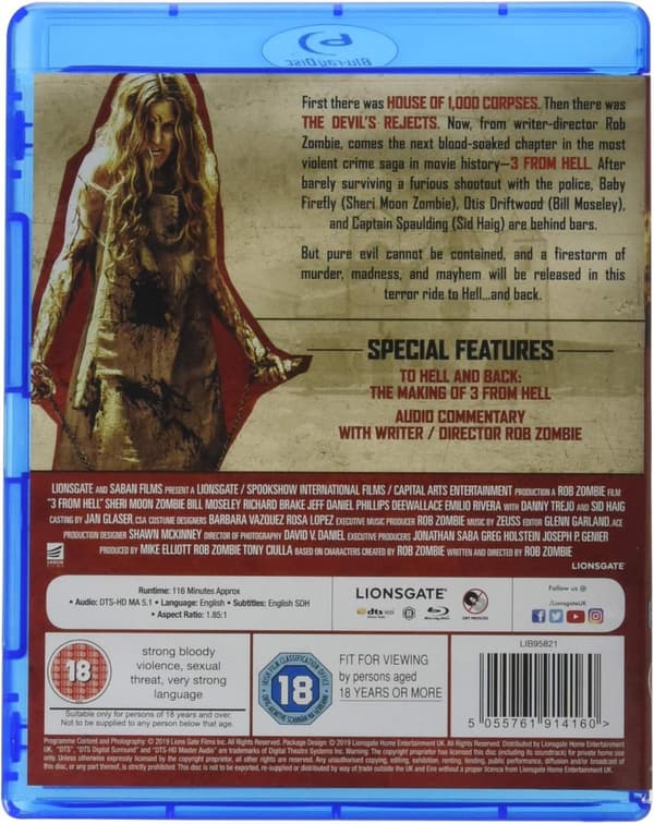 3 from Hell (2019) (Blu-Ray)