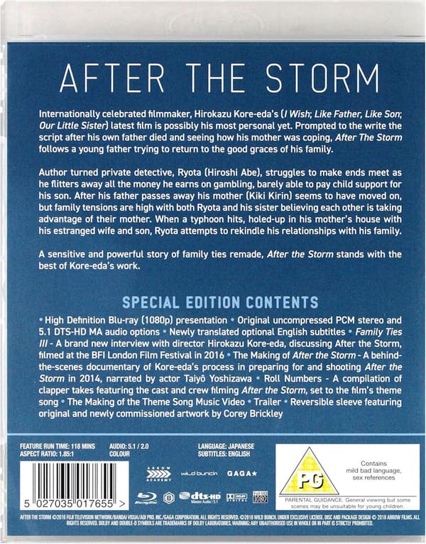 After the Storm (2016) (Blu-Ray)