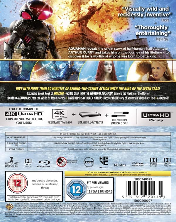 Aquaman (2018) (4K UHD)
