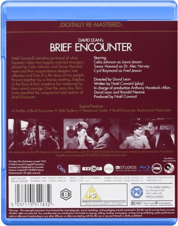 Brief Encounter (1945) (Blu-Ray)
