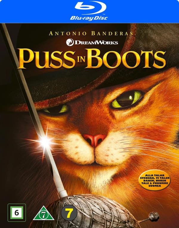 Puss in Boots (2011) / Mästerkatten (Blu-Ray)