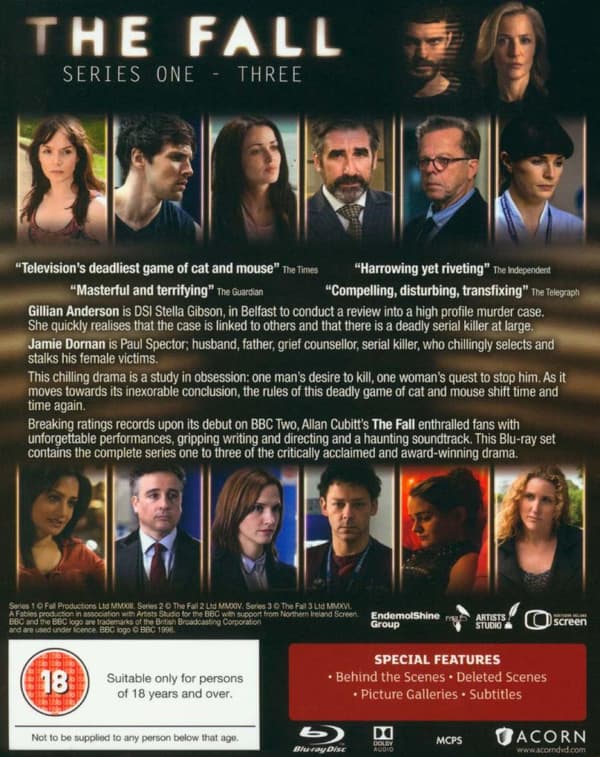 The Fall The Complete Series (2013-2016) (Blu-Ray)