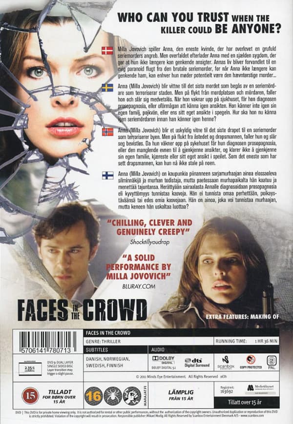 Faces in the Crowd (2011) (DVD)