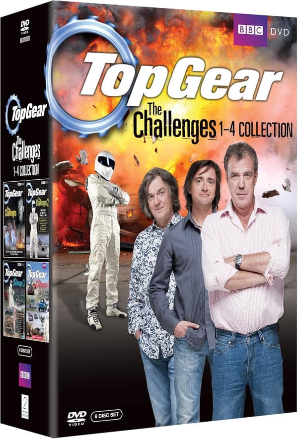 Top Gear: The Challenges 1-4 Seasons 1-4 (2007-2010) (DVD)