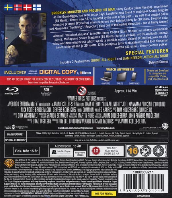Run All Night (2015) (Blu-Ray)