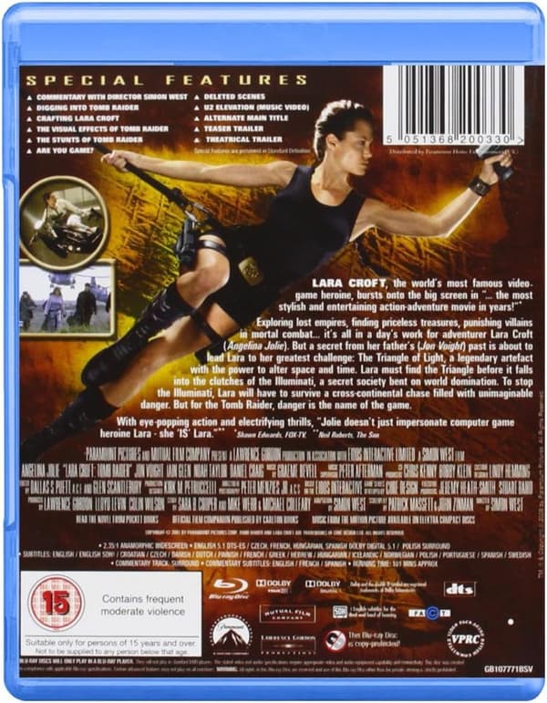 Tomb Raider 1 (2001) (Blu-Ray)