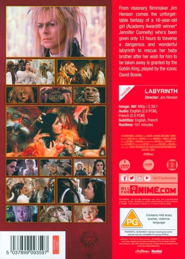 Labyrinth (1986) (DVD)
