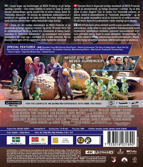 Galaxy Quest (1999) (4K UHD)