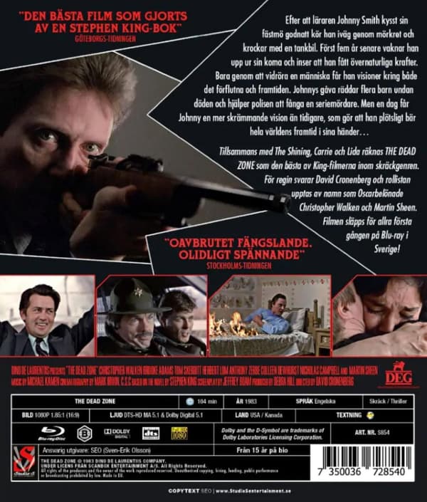 Dead Zone (1983) (Blu-Ray)