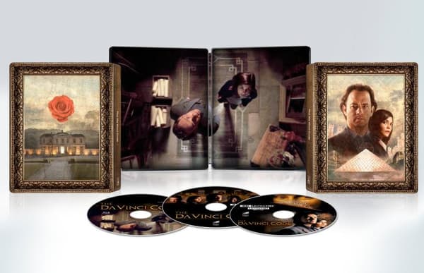 The Da Vinci Code (2006) (4K UHD) Limited Edition Steelbook (20th Anniversary)