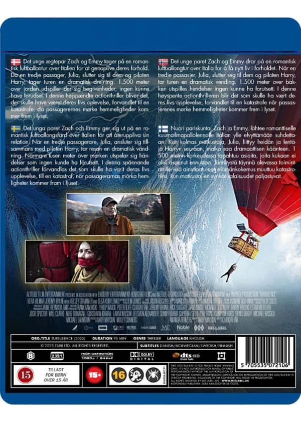 Turbulence (2025) (Blu-Ray)