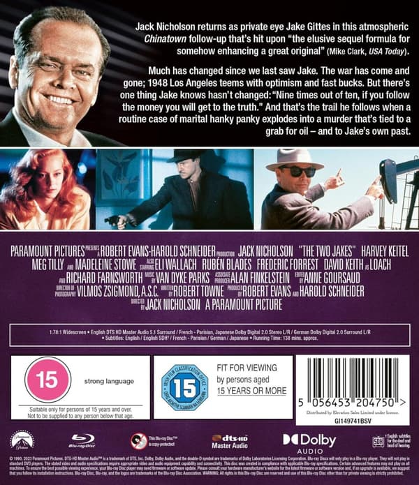 The Two Jakes (1990) (Blu-Ray)