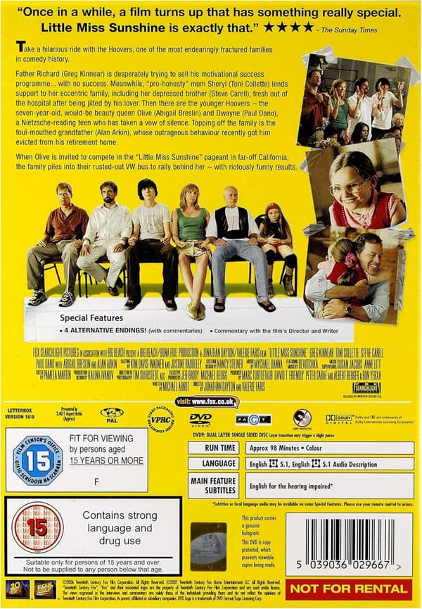 Little Miss Sunshine (2006) (DVD)