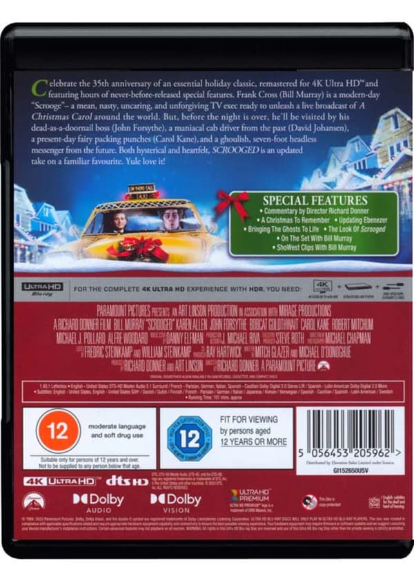 Scrooged (1988) (4K UHD)