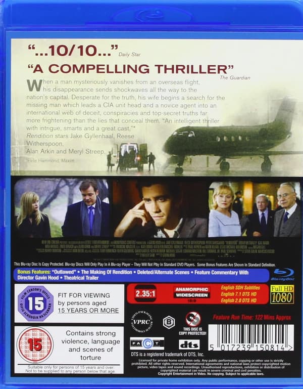Rendition (2007) (Blu-Ray)