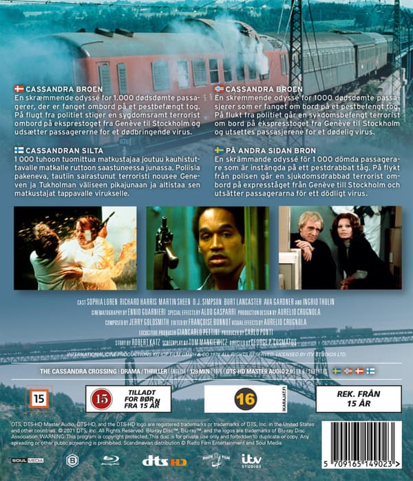 The Cassandra Crossing (1976) (Blu-Ray)