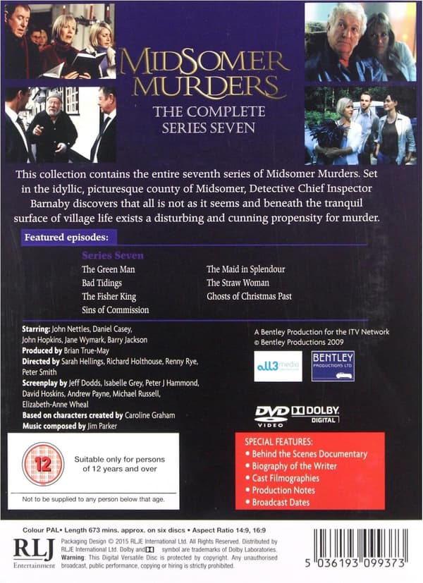 Midsomer Murders Series 7 (2003-2004) (DVD)