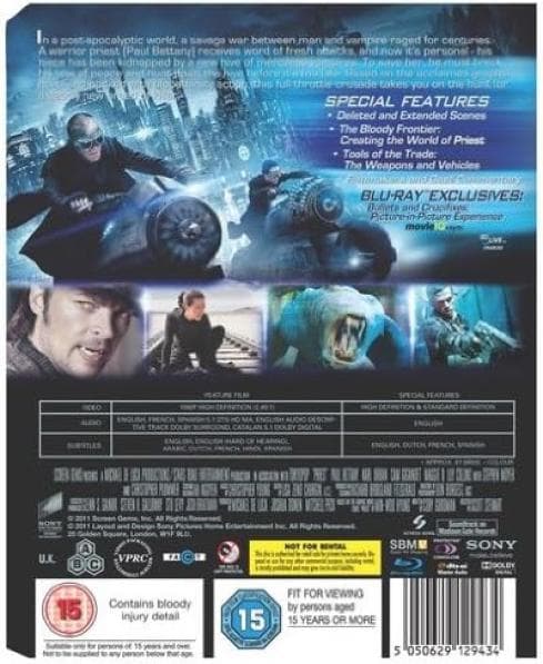 Priest (2011) (Blu-Ray)