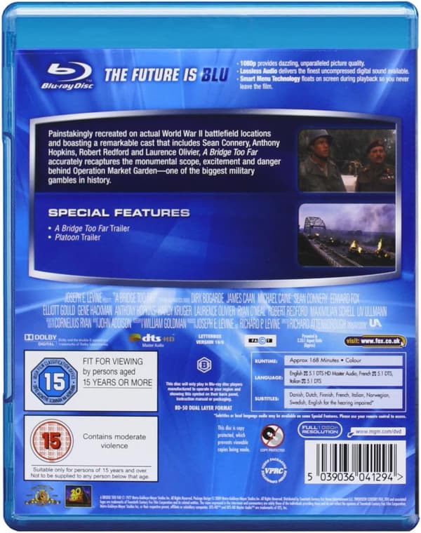 A Bridge Too Far (1977) (Blu-Ray)