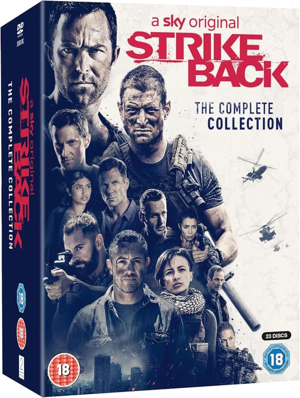 Strike Back The Complete Series (2010-2020) (DVD)