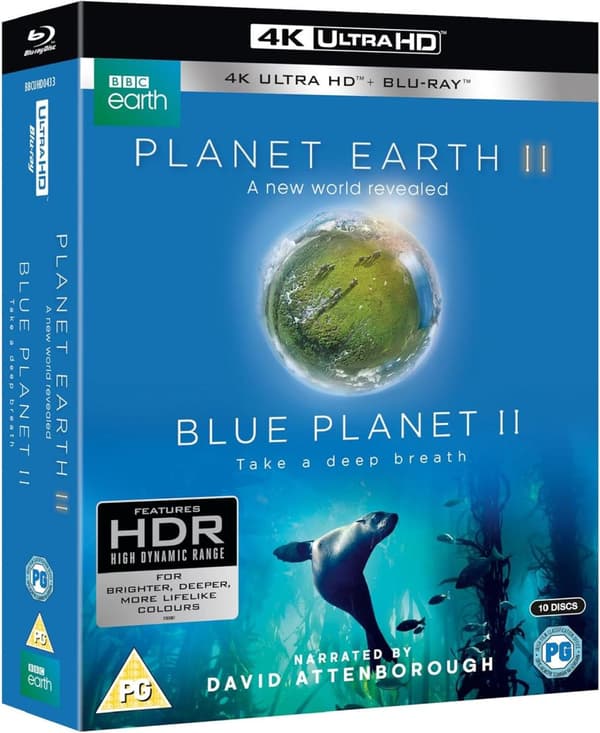 Planet Earth 2 & Blue Planet 2 2 Mini Series (4K UHD)