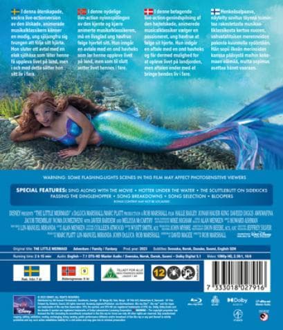 The Little Mermaid (2023) (Blu-Ray)