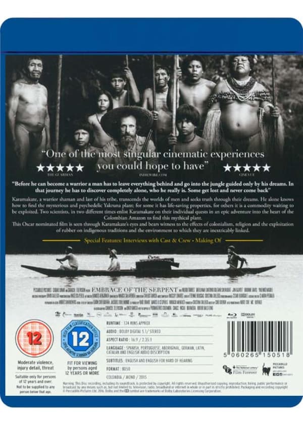 Embrace Of The Serpent (2016) (Blu-Ray)