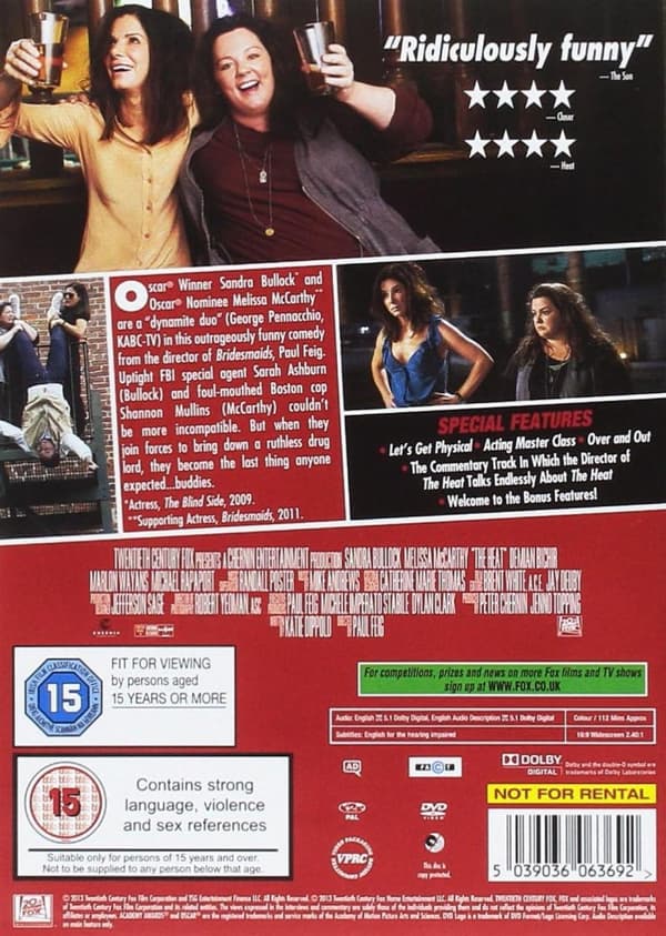 The Heat (2013) (DVD)