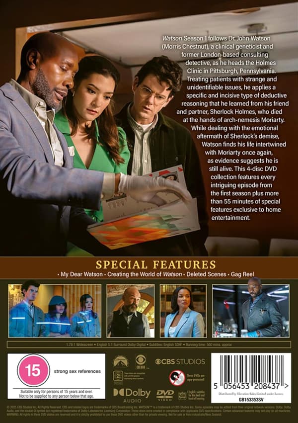 Watson Season 1 (2025) (DVD)