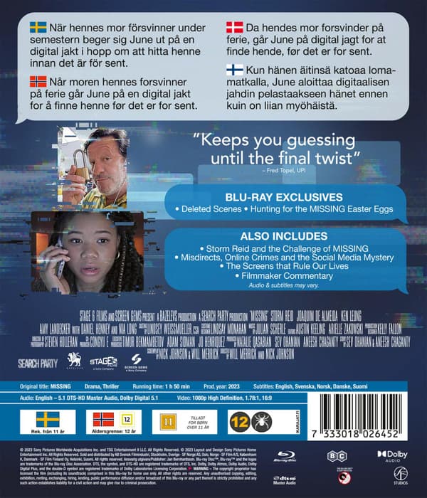 Missing (2023) (Blu-Ray)