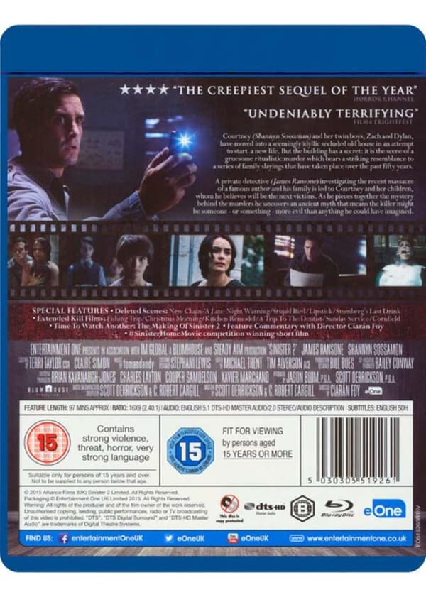 Sinister 2 (2015) (Blu-Ray)