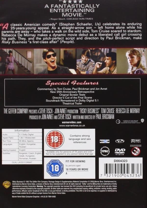Risky Business (1983) (DVD)