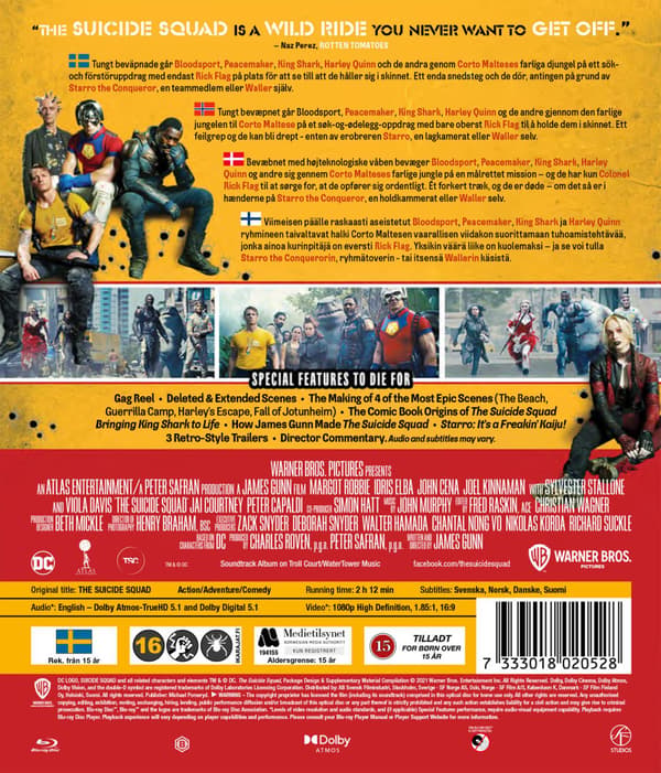 The Suicide Squad (2021) (Blu-Ray)
