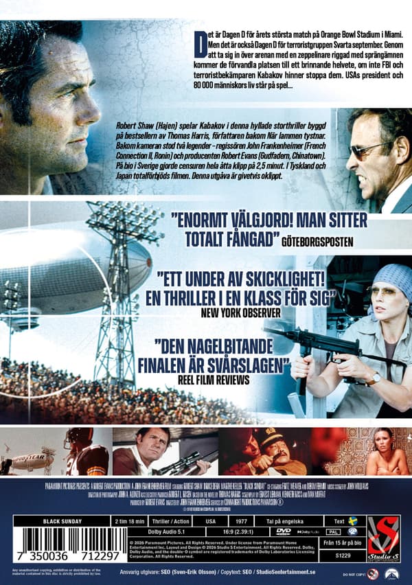 Black Sunday (1977) (DVD)