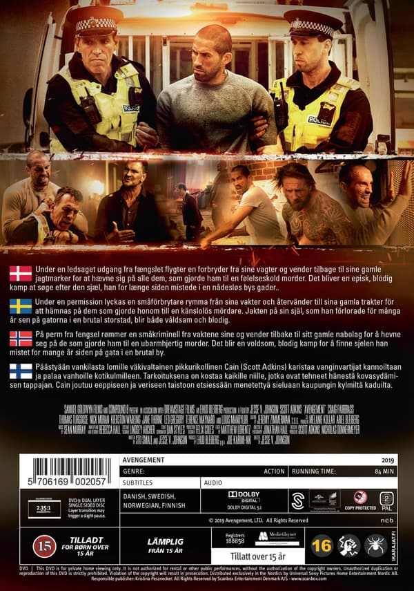 Avengement (2019) (DVD)
