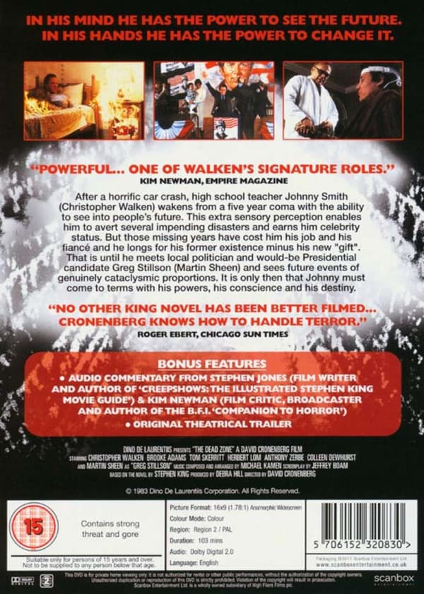 Dead Zone (1983) (DVD)