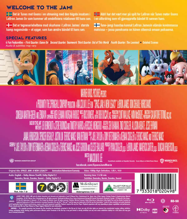 Space Jam: A New Legacy (2021) (Blu-Ray)