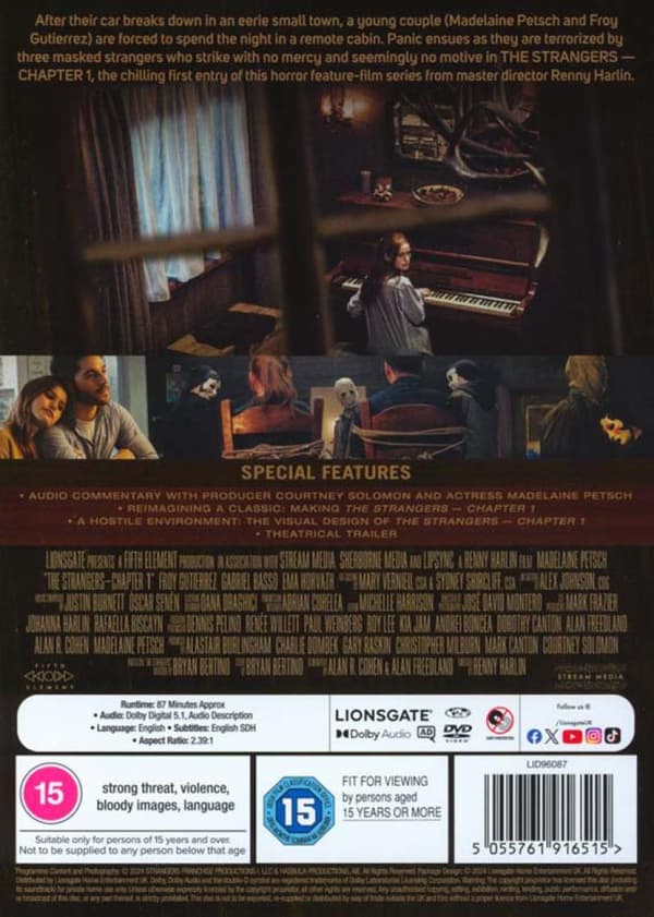 The Strangers: Chapter 1 (2024) (DVD)