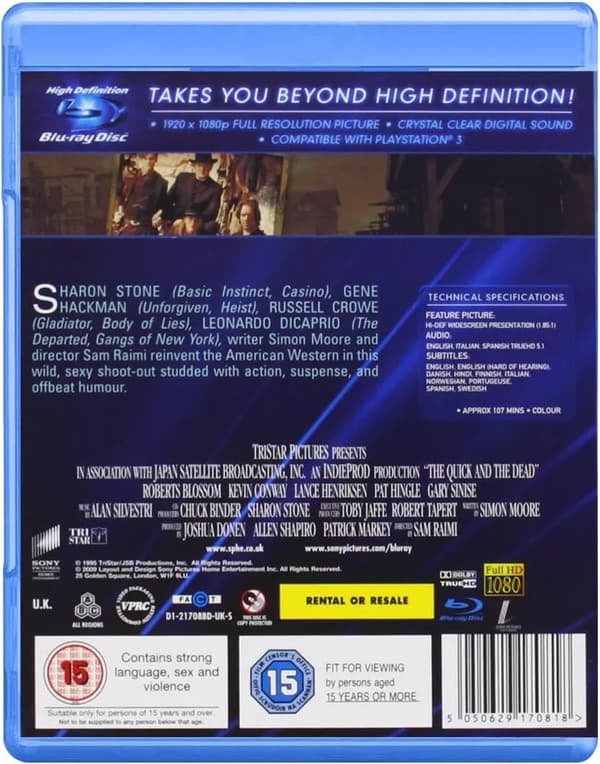 The Quick And The Dead (1995) (Blu-Ray)