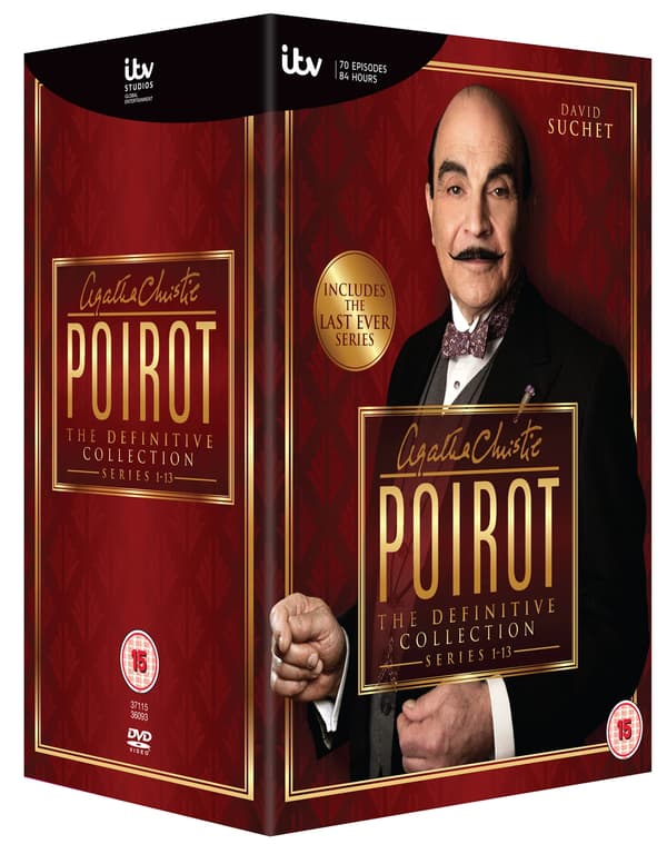 Poirot The Complete Series (1989-2013) DVD (import)