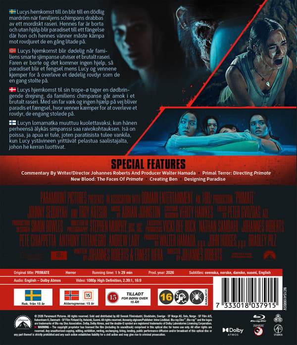 Primate (2025) (Blu-Ray)