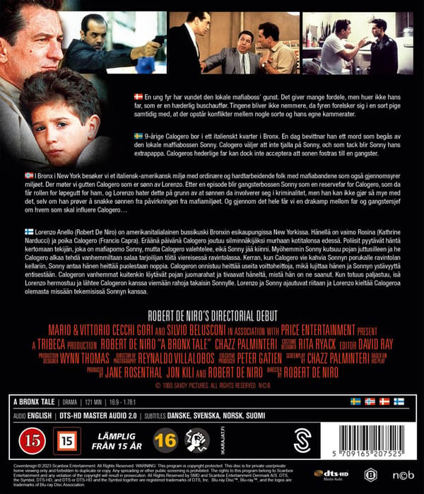 A Bronx Tale (1993) (Blu-Ray)