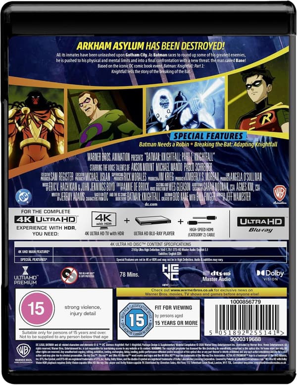 Batman: Knightfall - Part 1 (2026) (4K UHD)