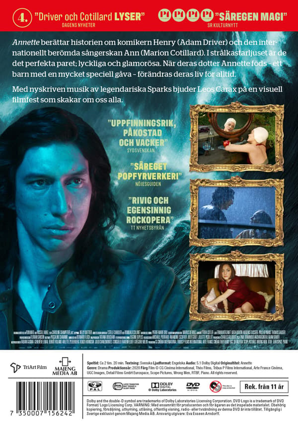 Annette (2021) (DVD)