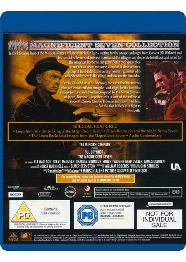 The Magnificent Seven (1960) (Blu-Ray)
