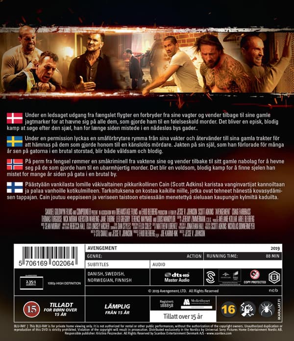 Avengement (2019) (Blu-Ray)