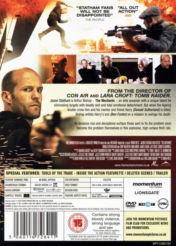The Mechanic (2011) (DVD)
