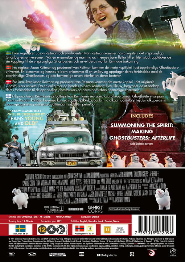 Ghostbusters 3: Afterlife (2021) (DVD)