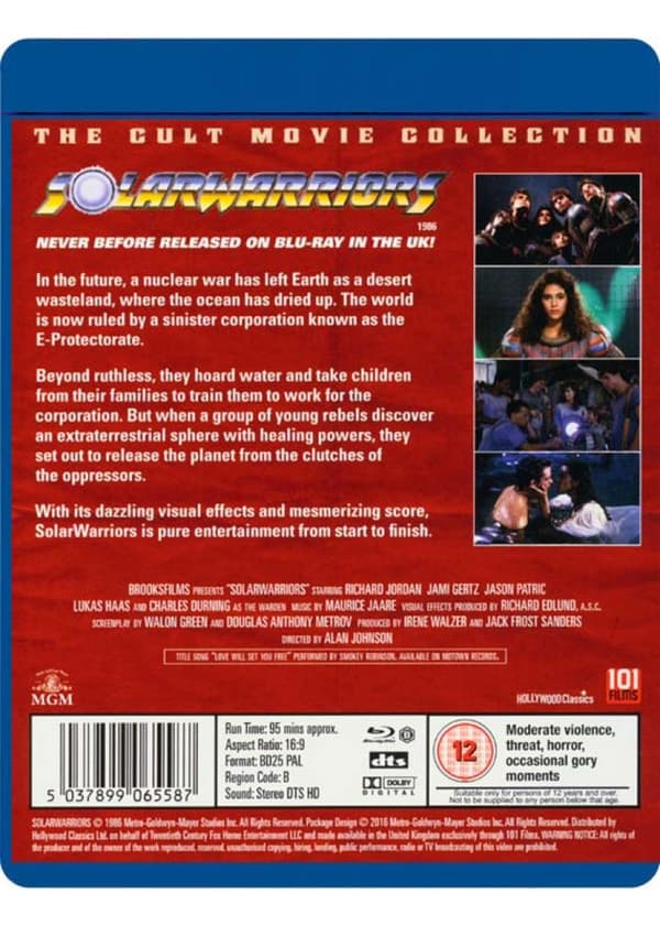 Solar Warriors (aka Solarbabies) (1986) (Blu-Ray)